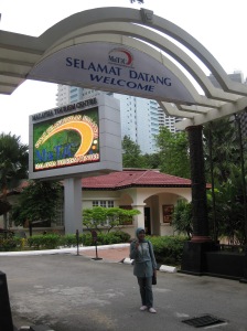 di depan Malaysia Tourism Centre